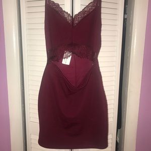 Red Windsor dress